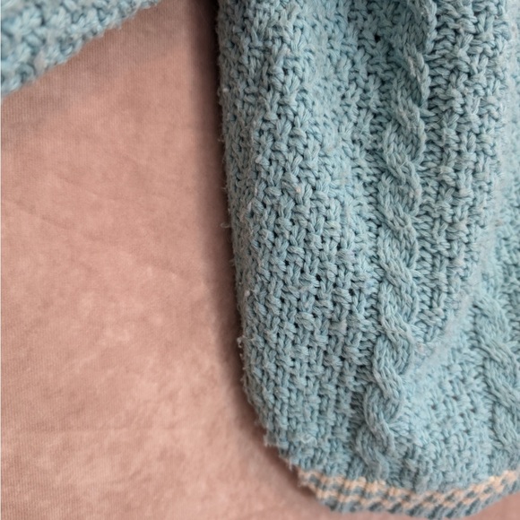 Taylor Swift 1989 Blue Cardigan Sweater Button Authentic - Picture 3 of 7